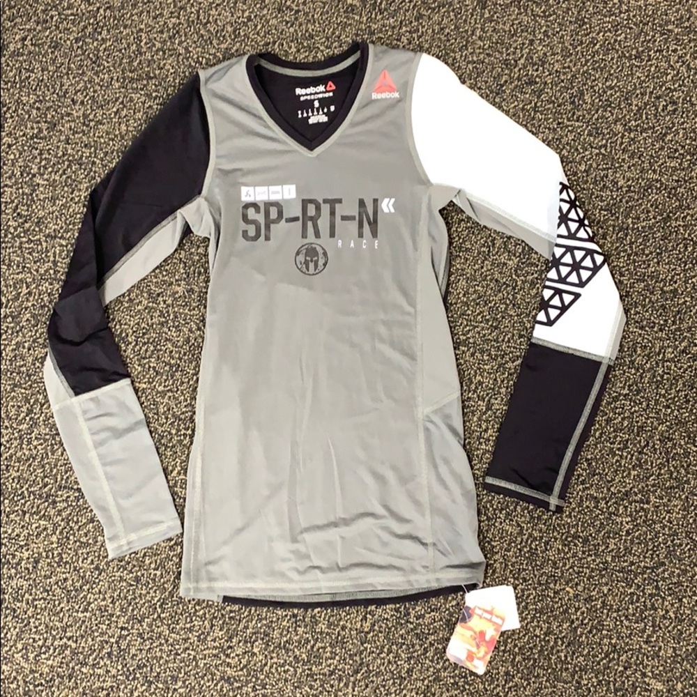 NWT Reebok Spartan women long sleeve compression